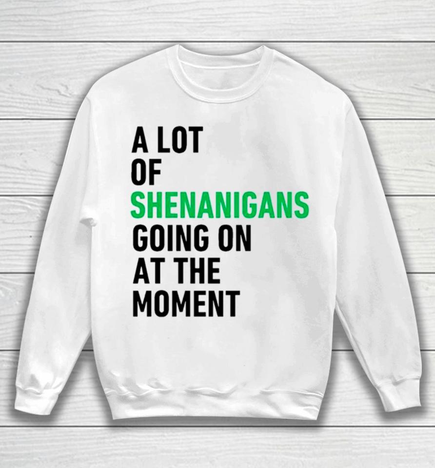 A Lot Of Shenanigans Going On At The Moment Sweatshirt