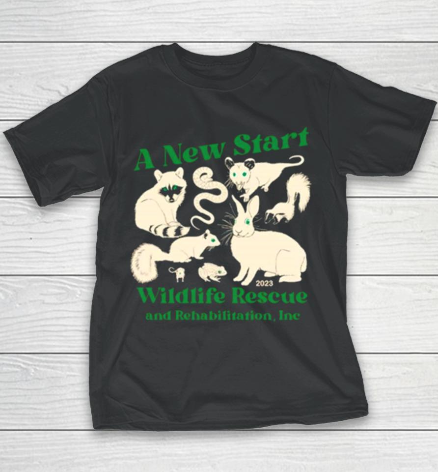 A New Start Wildlife Rescue And Rehabilitation Inc 2023 Youth T-Shirt