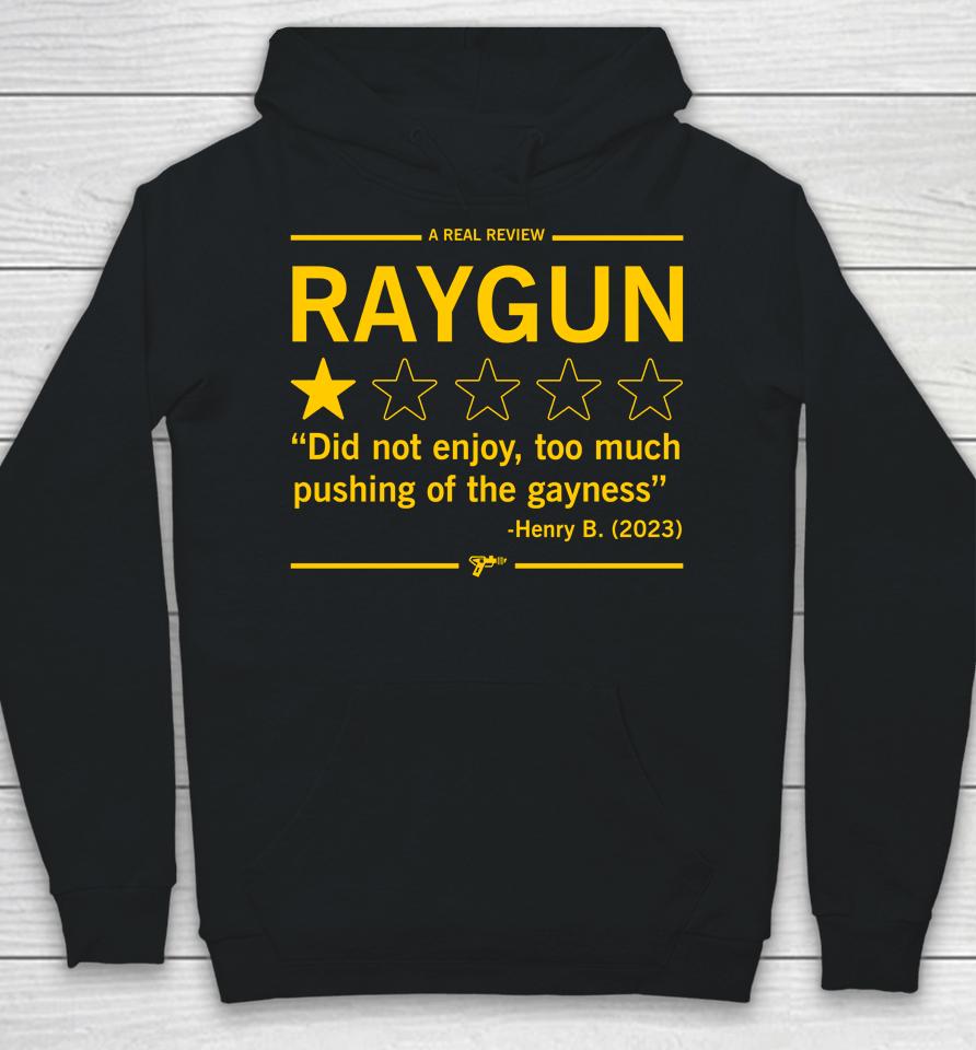 A Real Review Raygun Hoodie