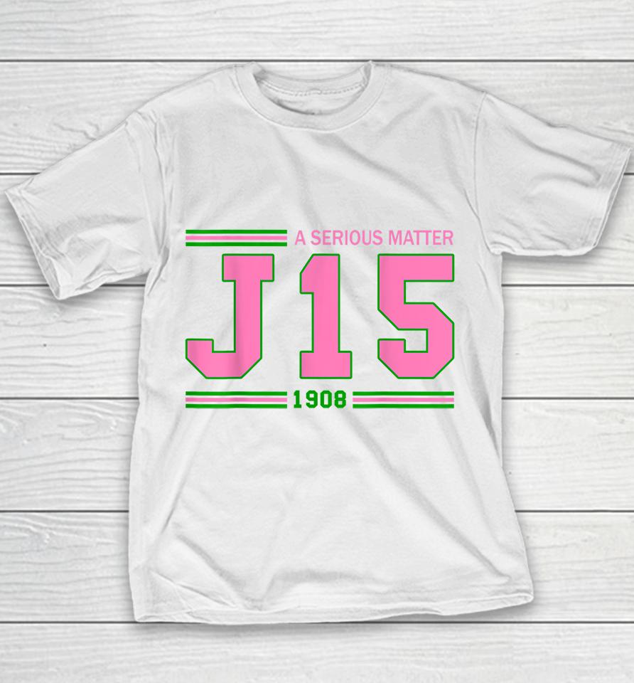A Serious Matter J15 Founder's Day Aka Youth T-Shirt