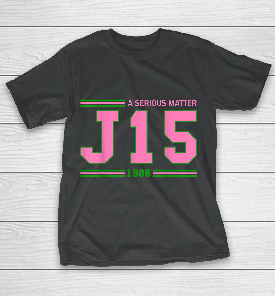 A Serious Matter J15 Founder's Day Pink And Green Aka Women T-Shirt