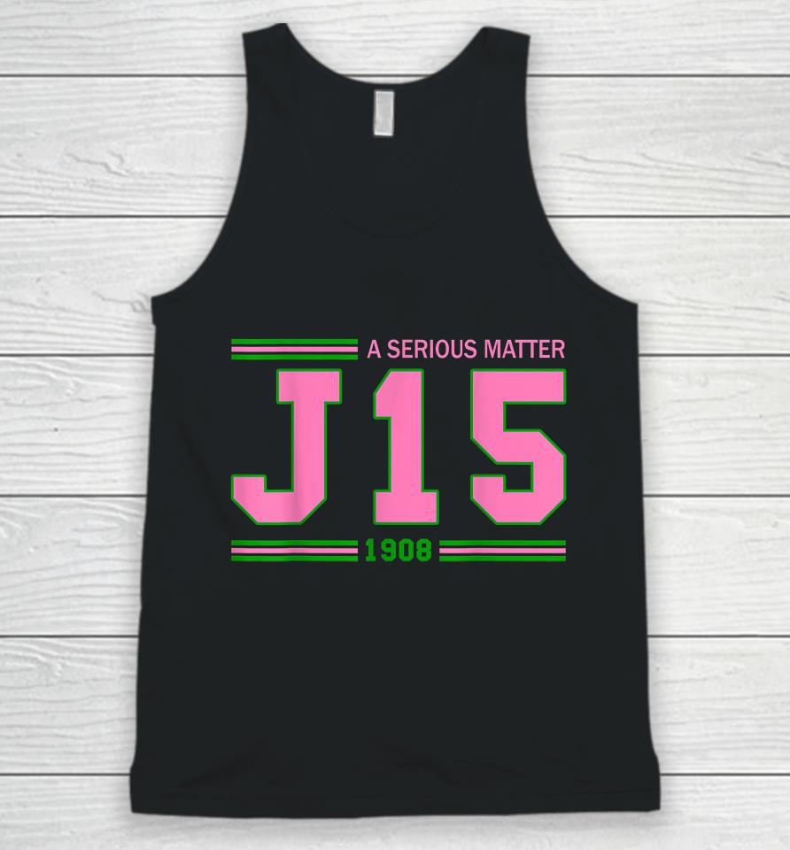 A Serious Matter J15 Founder's Day Pink And Green Aka Women Unisex Tank Top
