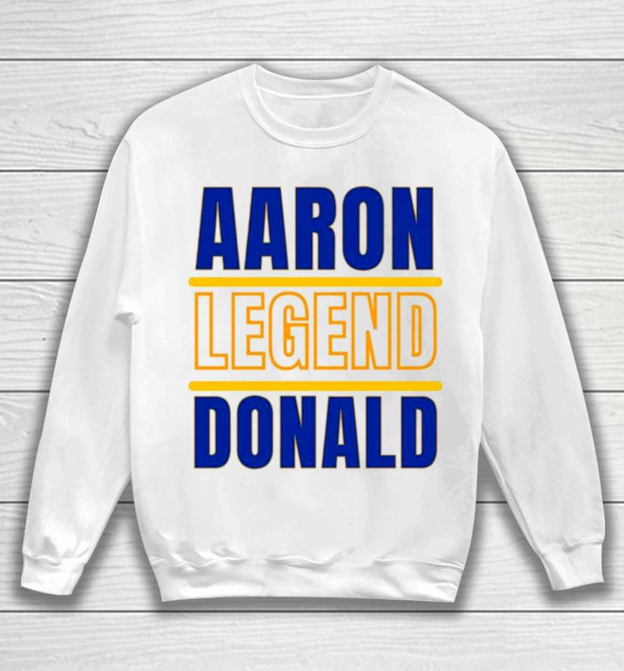 Aaron Donald Legend Los Angeles Rams Football Sweatshirt