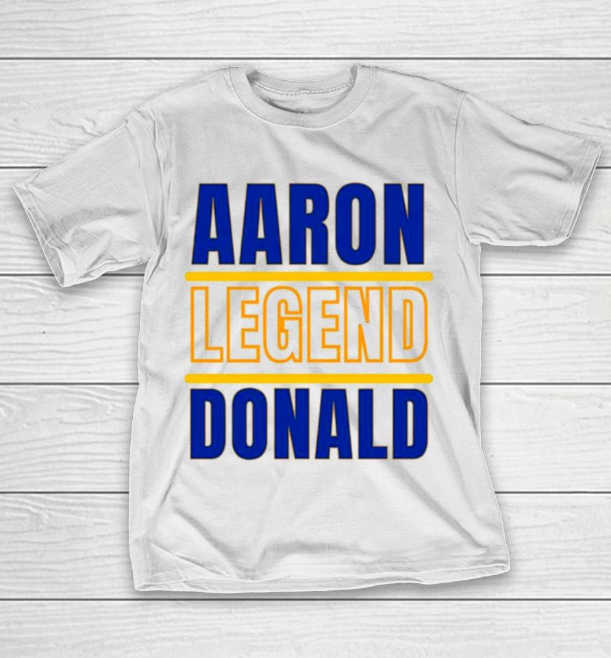 Aaron Donald Legend Los Angeles Rams Football T-Shirt