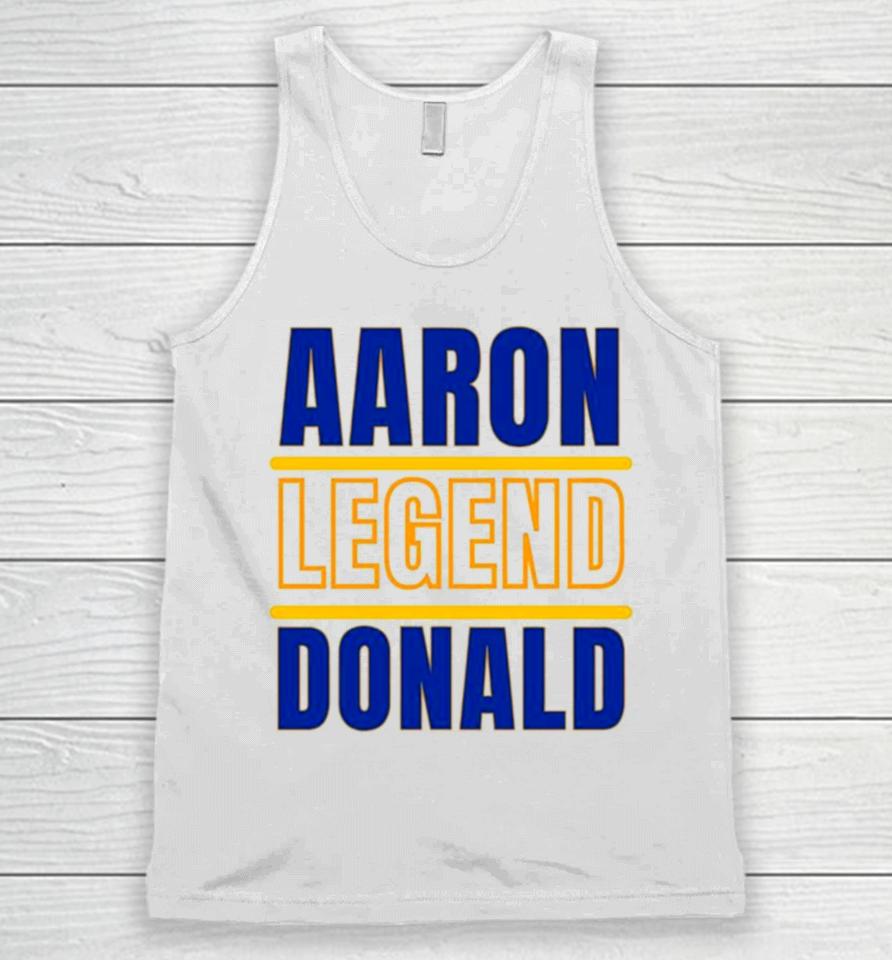 Aaron Donald Legend Los Angeles Rams Football Unisex Tank Top
