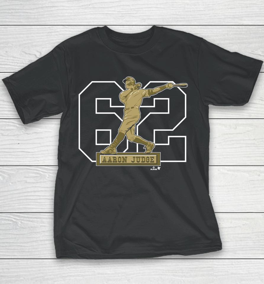 Aaron Judge - 62 - New York Baseball Youth T-Shirt