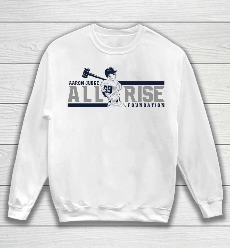 Aaron Judge All Rise Foundation 2022 Sweatshirt