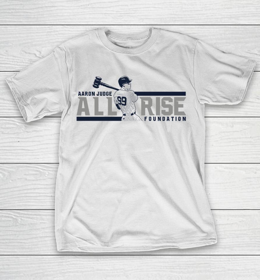 Aaron Judge All Rise Foundation Logo T-Shirt