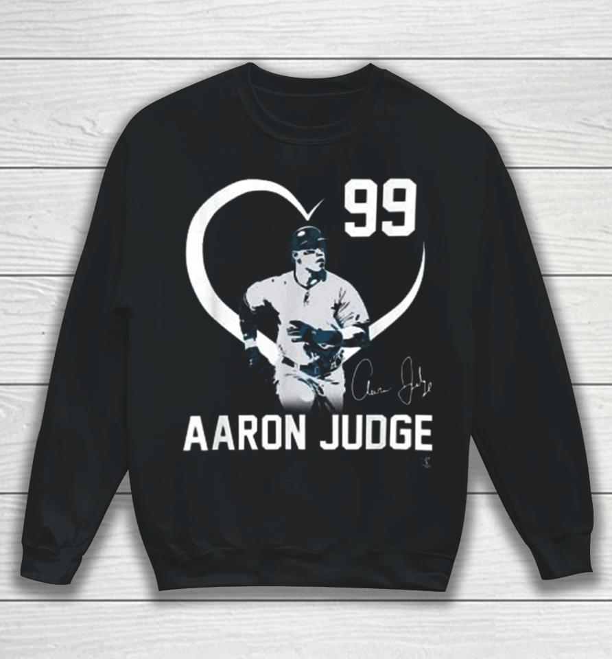 Aaron Judge Player Heart Signature Shirt Sweatshirt