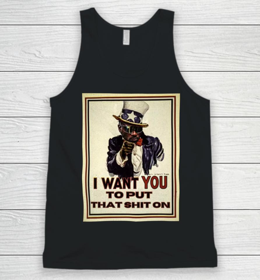 Ab84 I Want You Ptso Unisex Tank Top