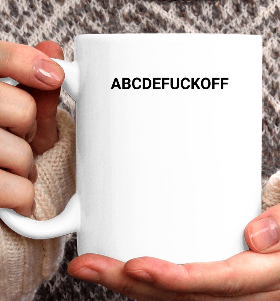 Abcdefuckoff White Coffee Mug