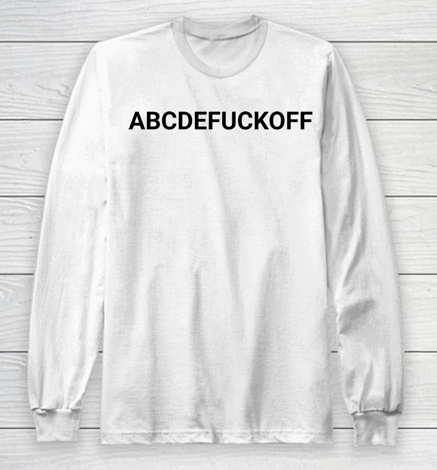 Abcdefuckoff White Long Sleeve T-Shirt