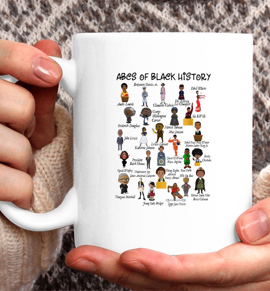 Abcs Of Black History Month Pride Teacher Gift Coffee Mug
