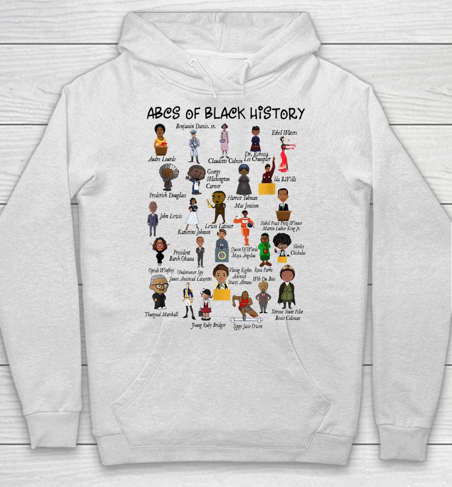 Abcs Of Black History Month Pride Teacher Gift Hoodie