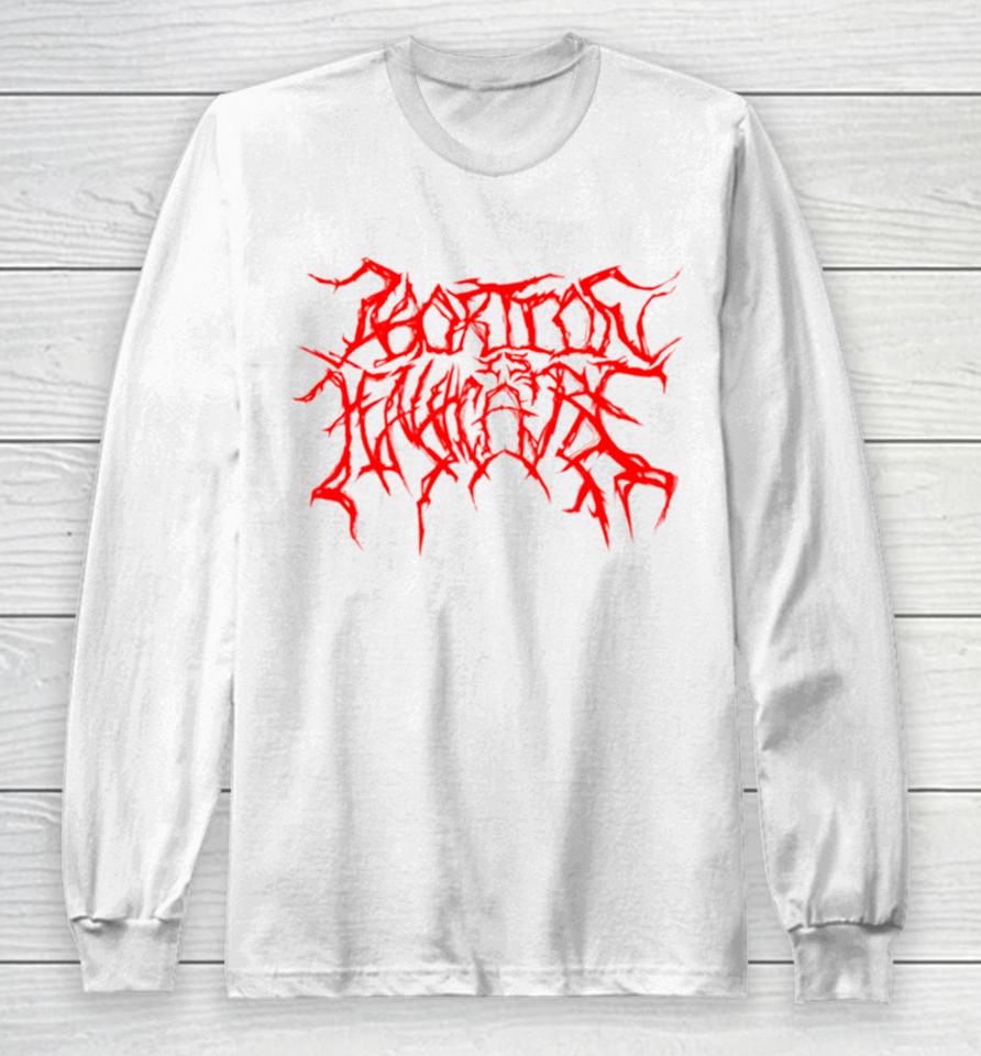 Abortion Is Healthcare But Make It Metal Long Sleeve T-Shirt