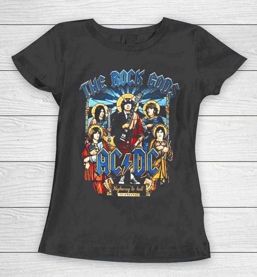 Ac Dc The Rock Gods Fan Love Highway To Hell Women T-Shirt