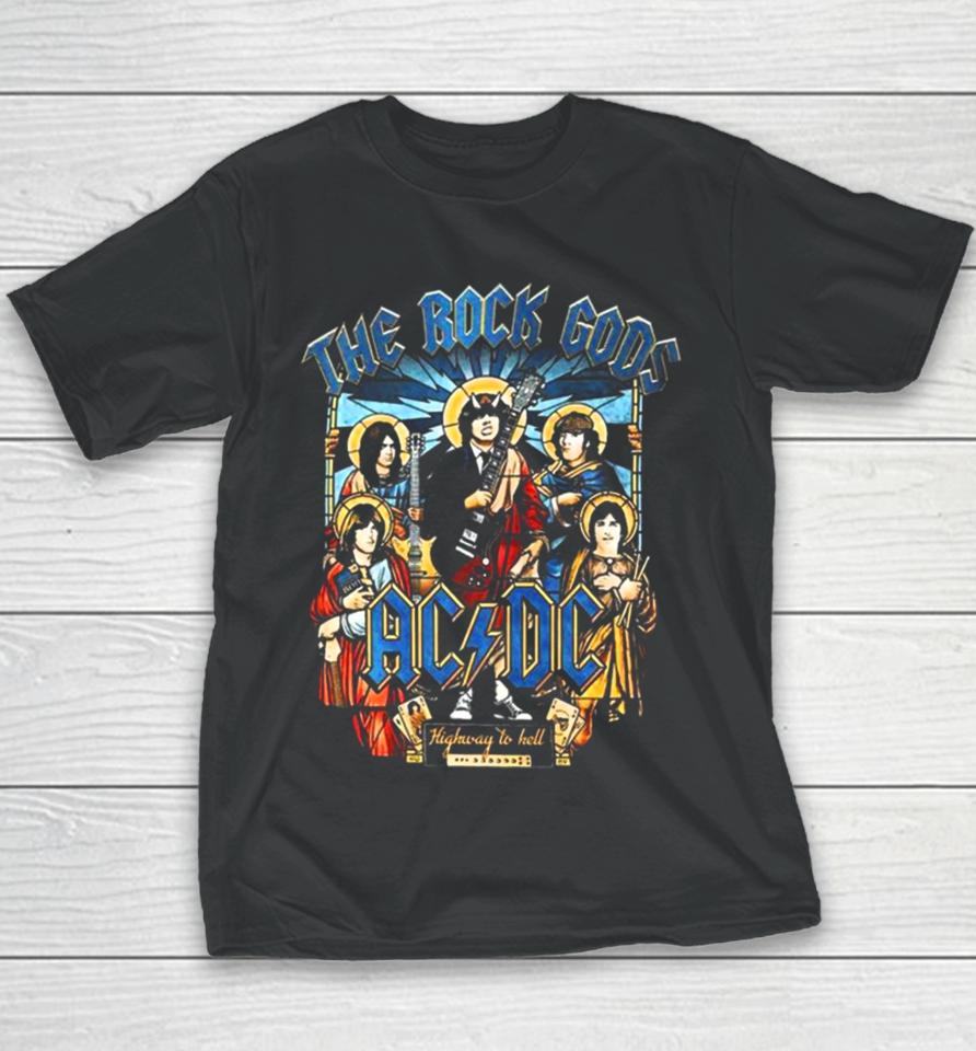 Ac Dc The Rock Gods Fan Love Highway To Hell Youth T-Shirt