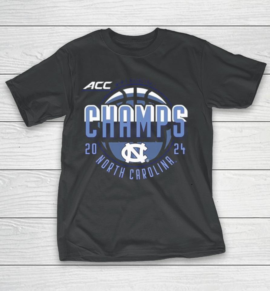 Acc Men’s Basketball Champions 2024 Unc Tar Heels T-Shirt