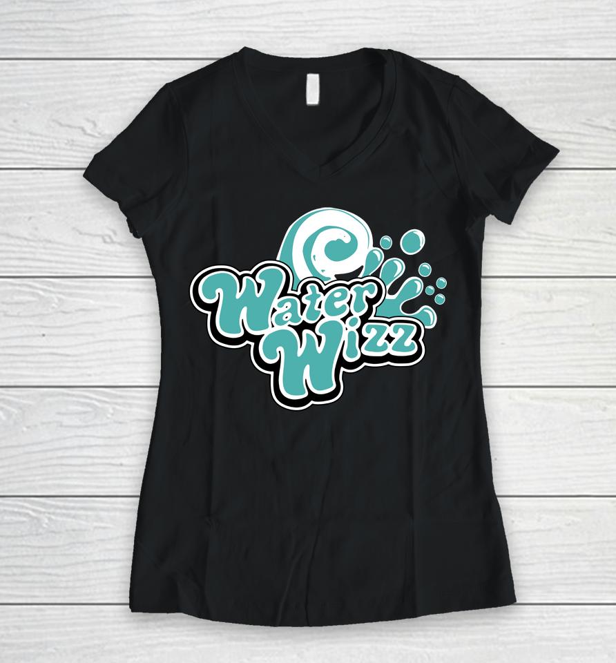 Adam Sandler Merch Water Wizz Women V-Neck T-Shirt