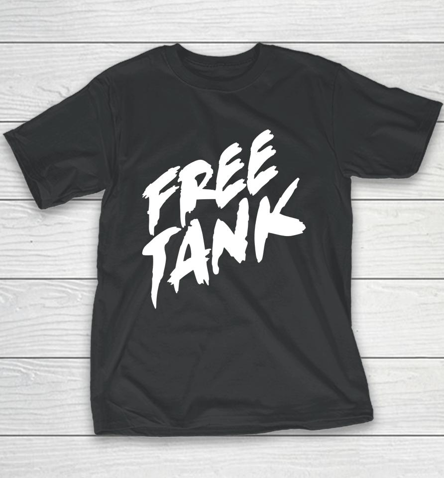 Adrien Broner Wearing Free Tank Youth T-Shirt