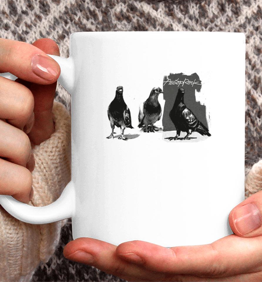 Aesop Rock Pigeonometry Coffee Mug