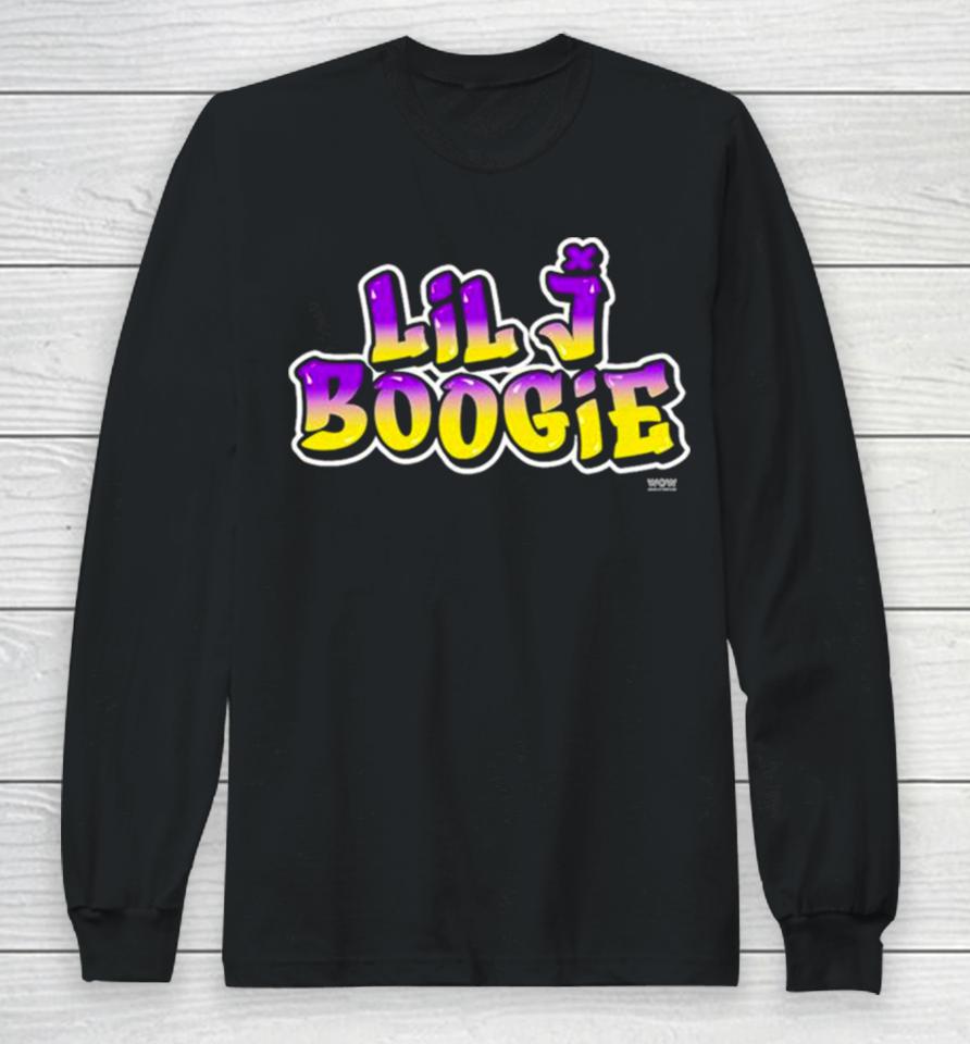 Aew Lil J Boogie Long Sleeve T-Shirt