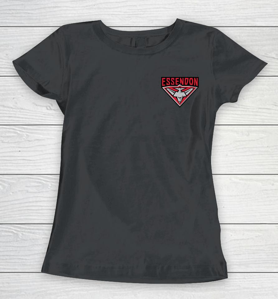 Afl Essendon Football Logo Women T-Shirt