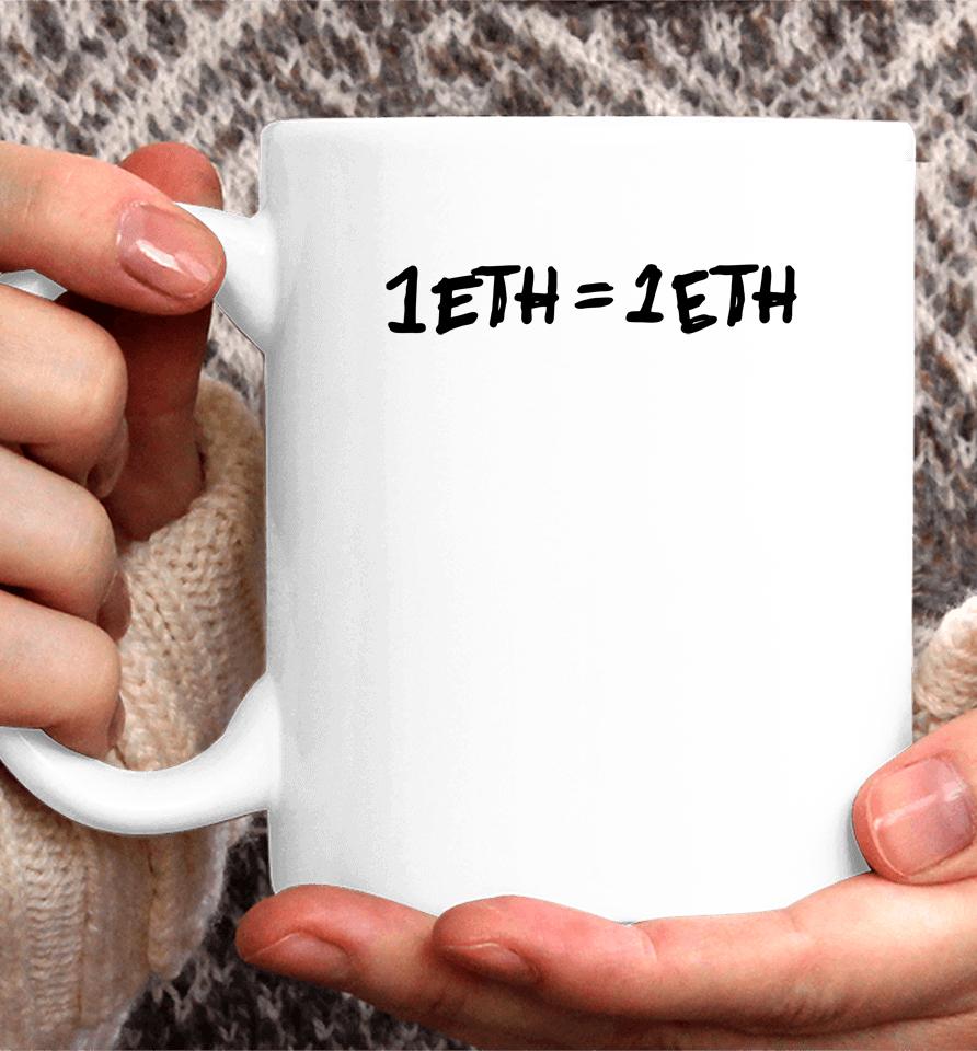 Aging Death 1 Eth = 1 Eth Coffee Mug