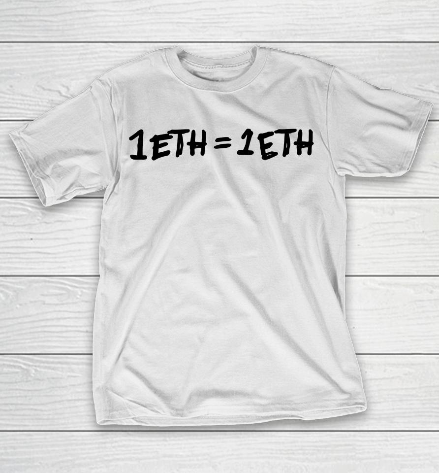 Aging Death 1 Eth = 1 Eth T-Shirt