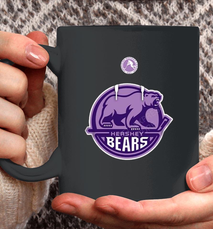 Ahl Hershey Bears Black Hockey Fights 2024 Coffee Mug