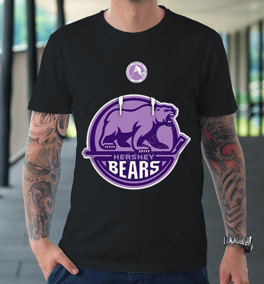 Ahl Hershey Bears Black Hockey Fights 2024 Premium T-Shirt