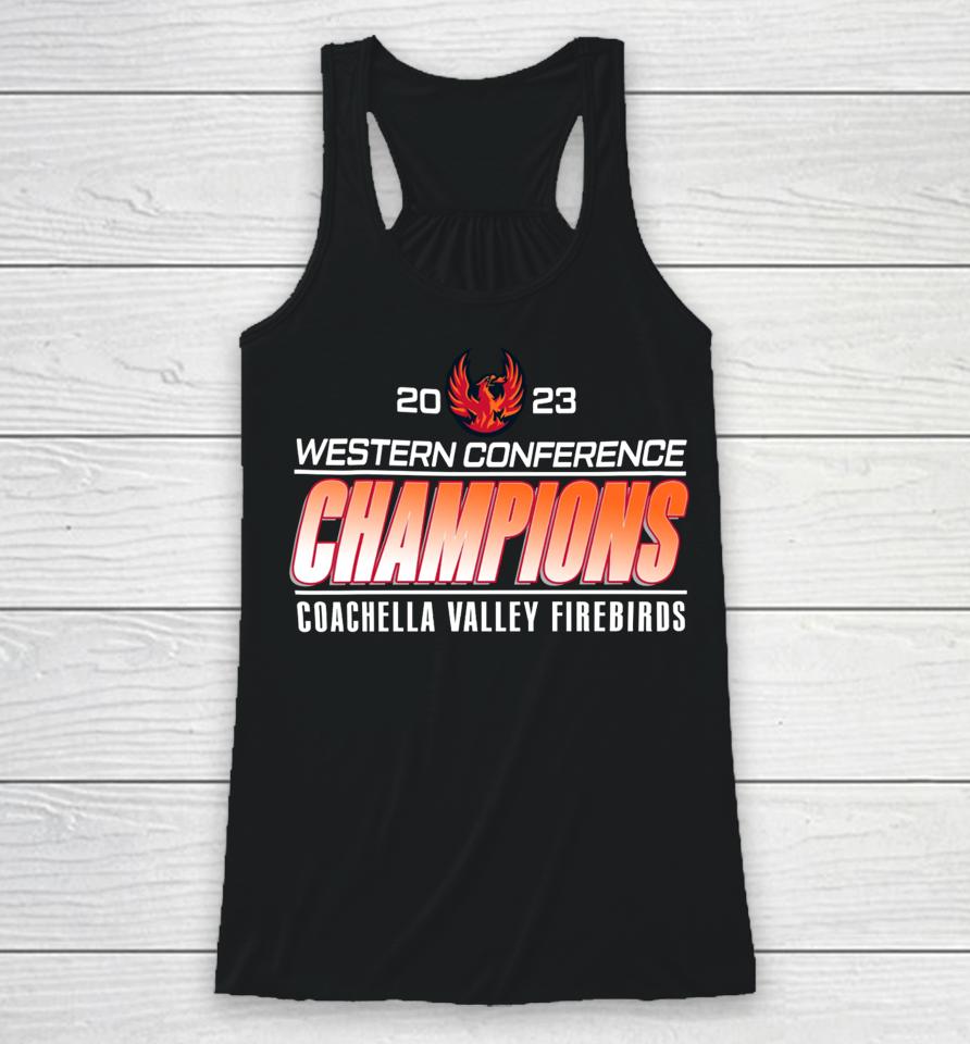 Ahl Store Coachella Valley 2023 Western Conference Champions Racerback Tank