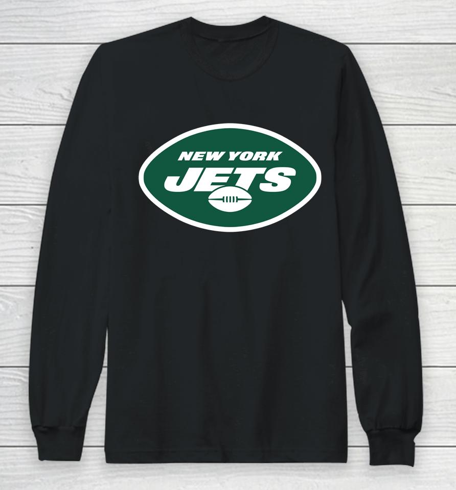Ahmad Sauce Gardner New York Jets Fanatics Branded Icon Player Name And Number Long Sleeve T-Shirt