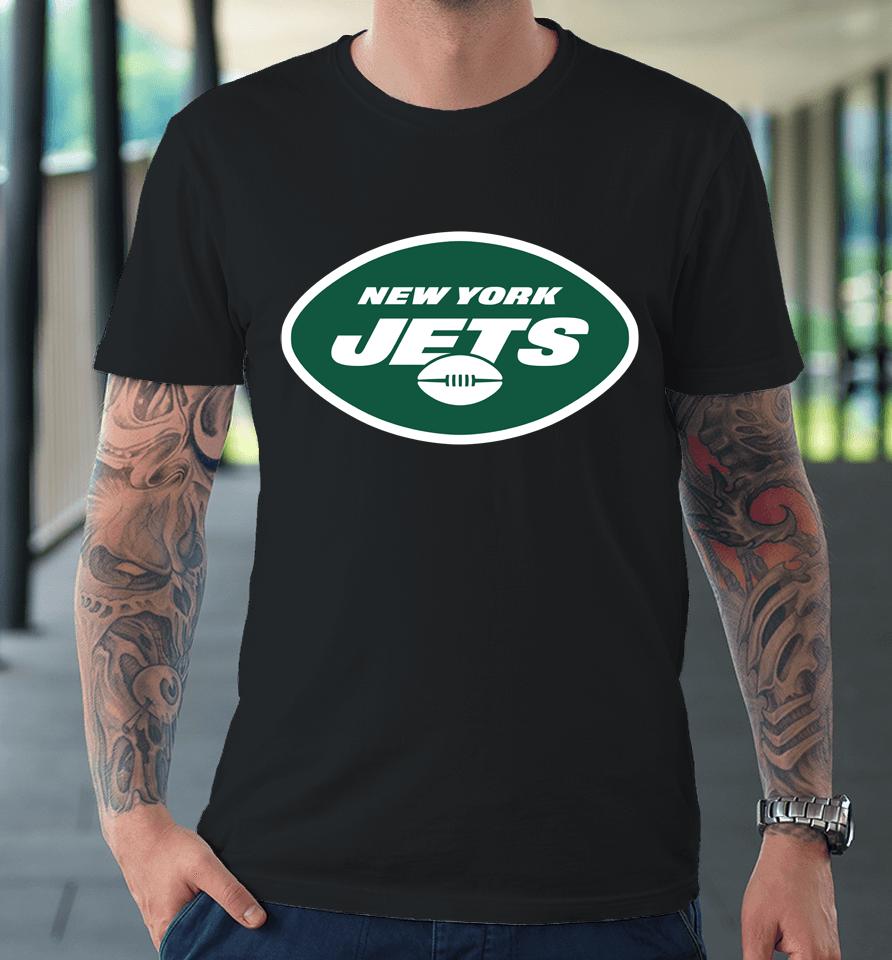 Ahmad Sauce Gardner New York Jets Fanatics Branded Icon Player Name And Number Premium T-Shirt