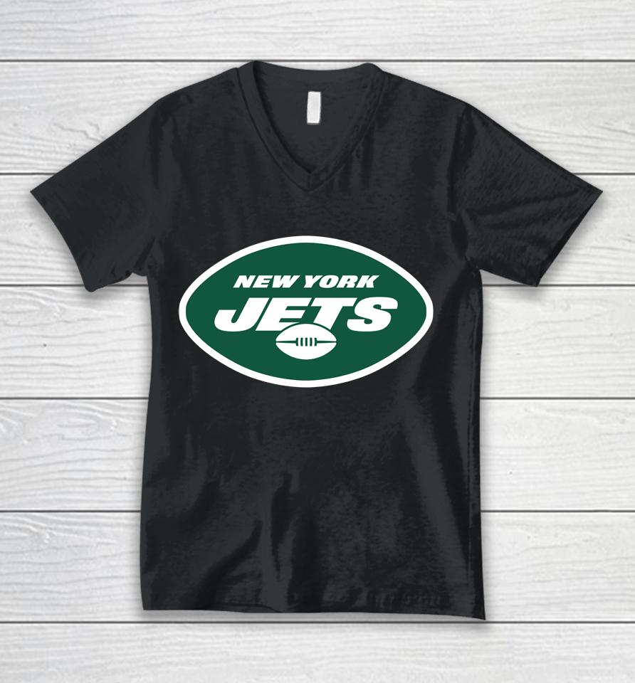 Ahmad Sauce Gardner New York Jets Fanatics Branded Icon Player Name And Number Unisex V-Neck T-Shirt