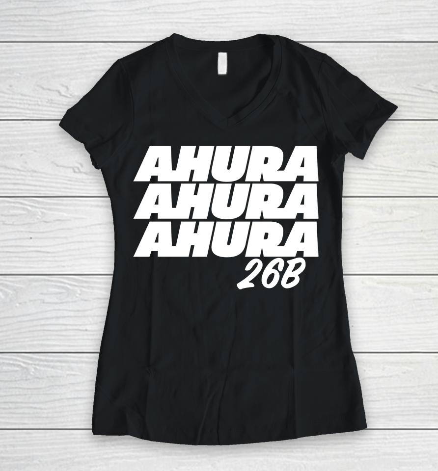 Ahura 26B Women V-Neck T-Shirt