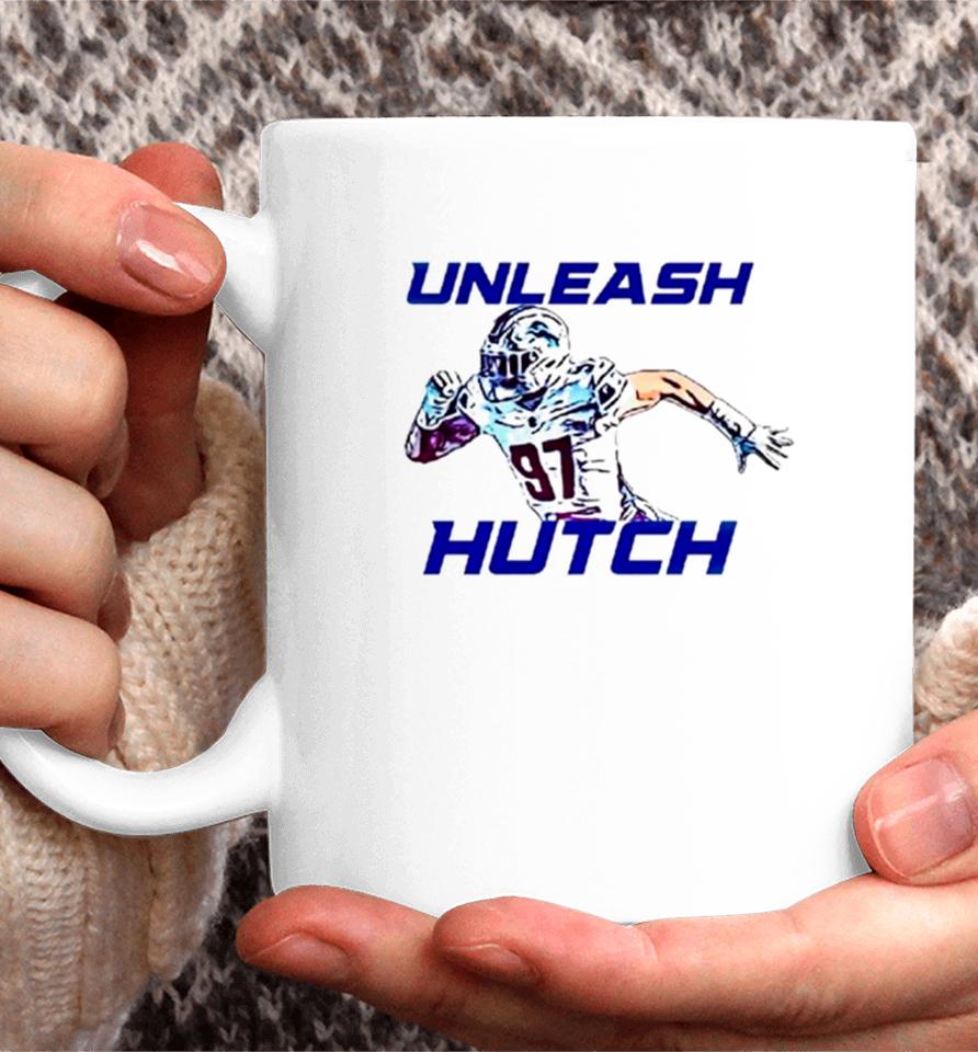 Aidan Hutchinson Detroit Lions Unleash Hutch Coffee Mug