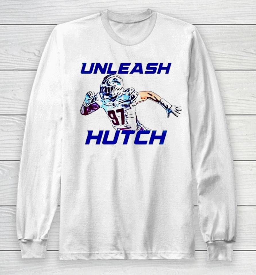 Aidan Hutchinson Detroit Lions Unleash Hutch Long Sleeve T-Shirt
