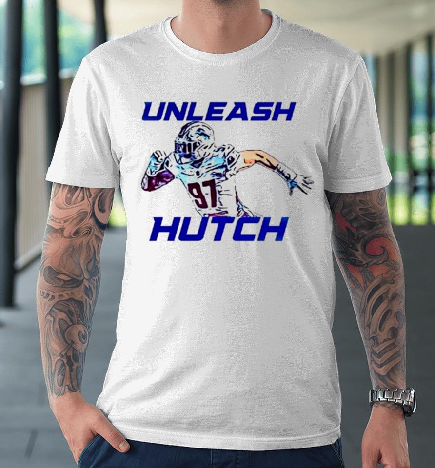 Aidan Hutchinson Detroit Lions Unleash Hutch Premium T-Shirt