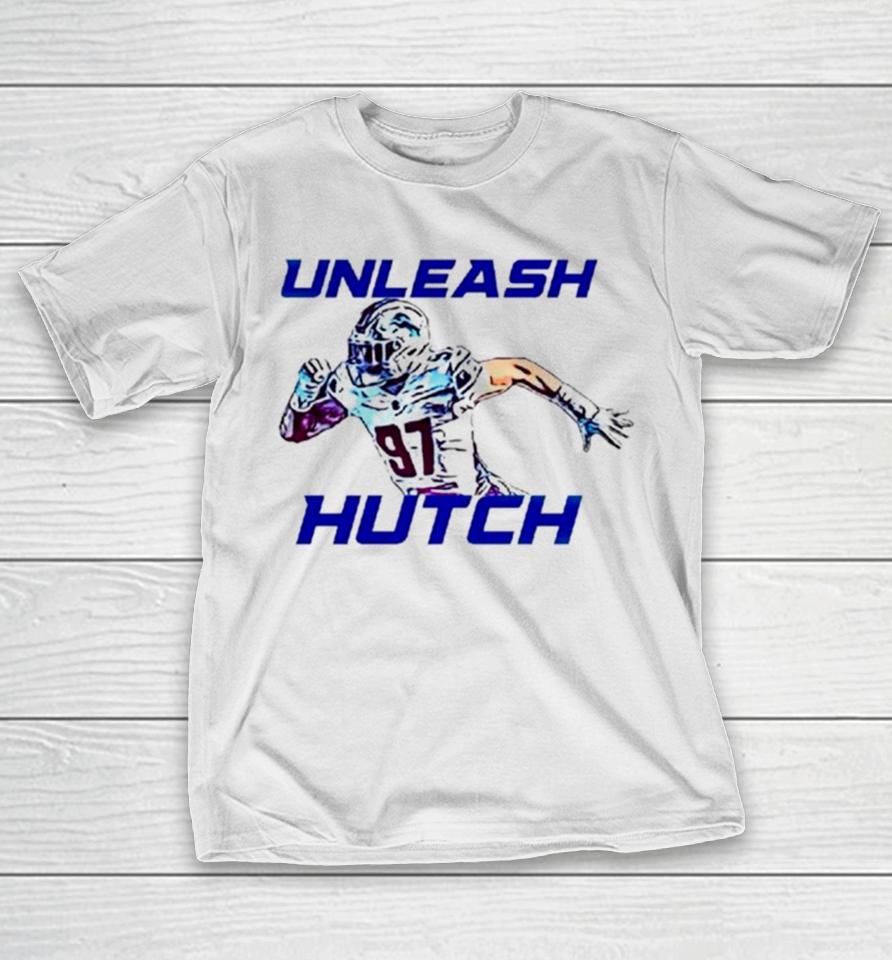 Aidan Hutchinson Detroit Lions Unleash Hutch T-Shirt