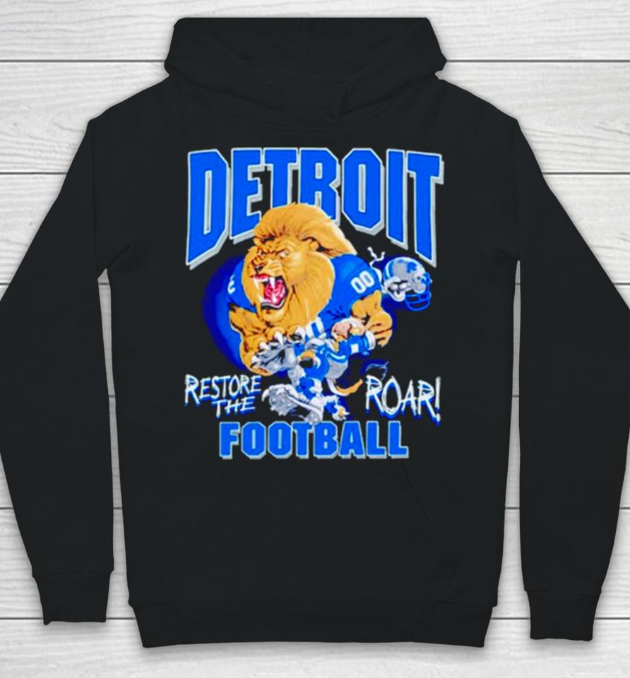 Aidan Hutchinson Restore The Roar Detroit Lions Football Hoodie