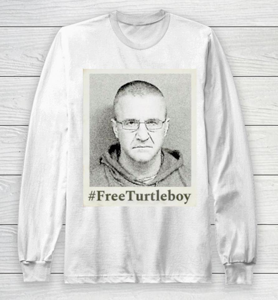 Aidan Kearney Mugshot Polaroid Free Turtleboy Long Sleeve T-Shirt