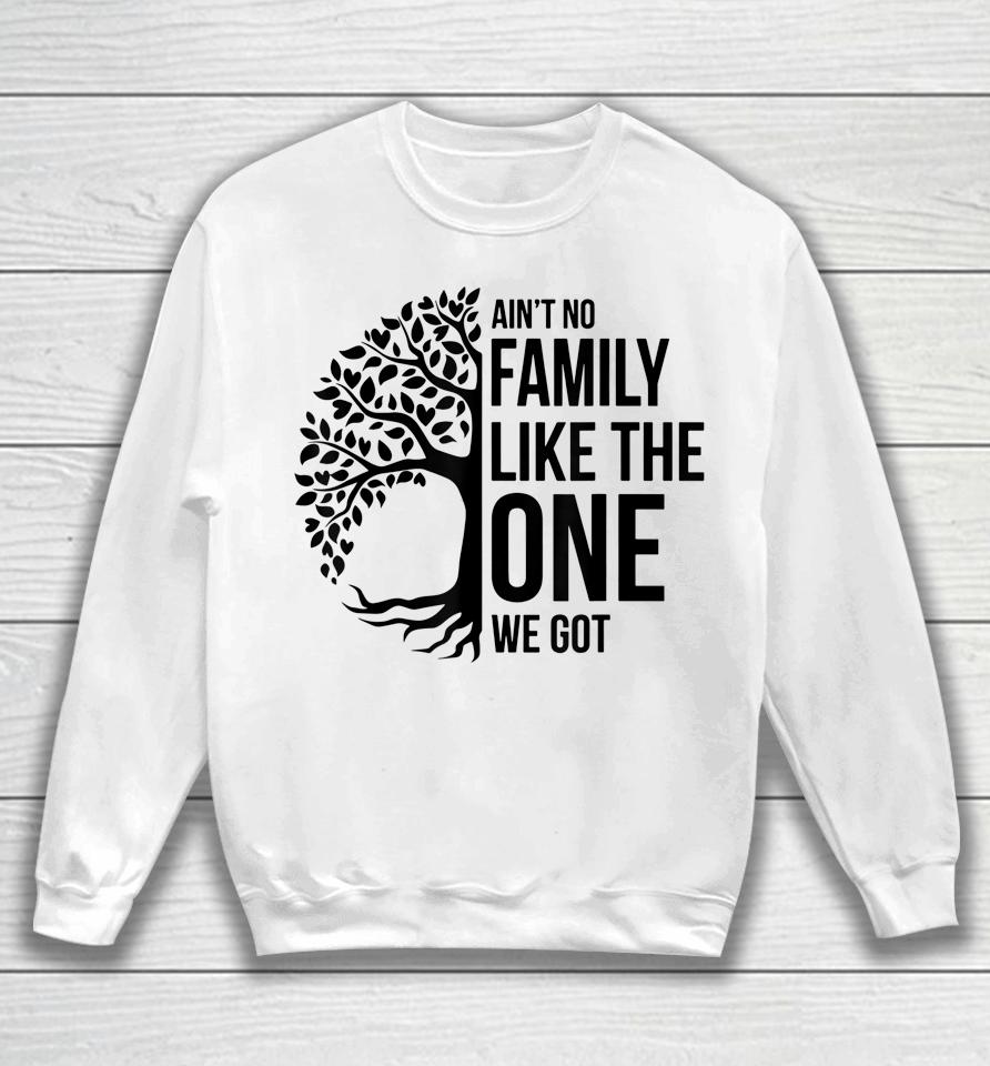 Ain't No Family Like The One We Got Funny Family Reunion Sweatshirt