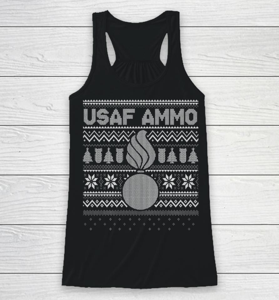 Air Force Ammo For Christmas Air Force Racerback Tank