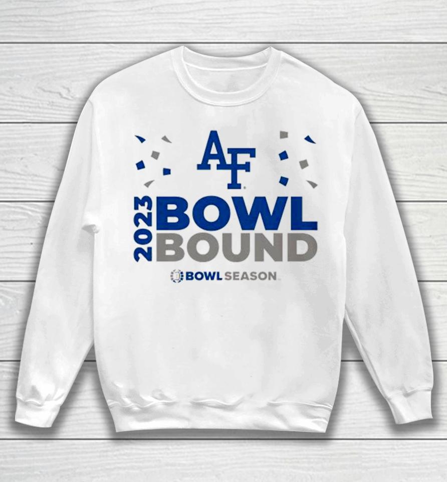 Air Force Falcons 2023 Bowl Bound Bow Season Logo Sweatshirt
