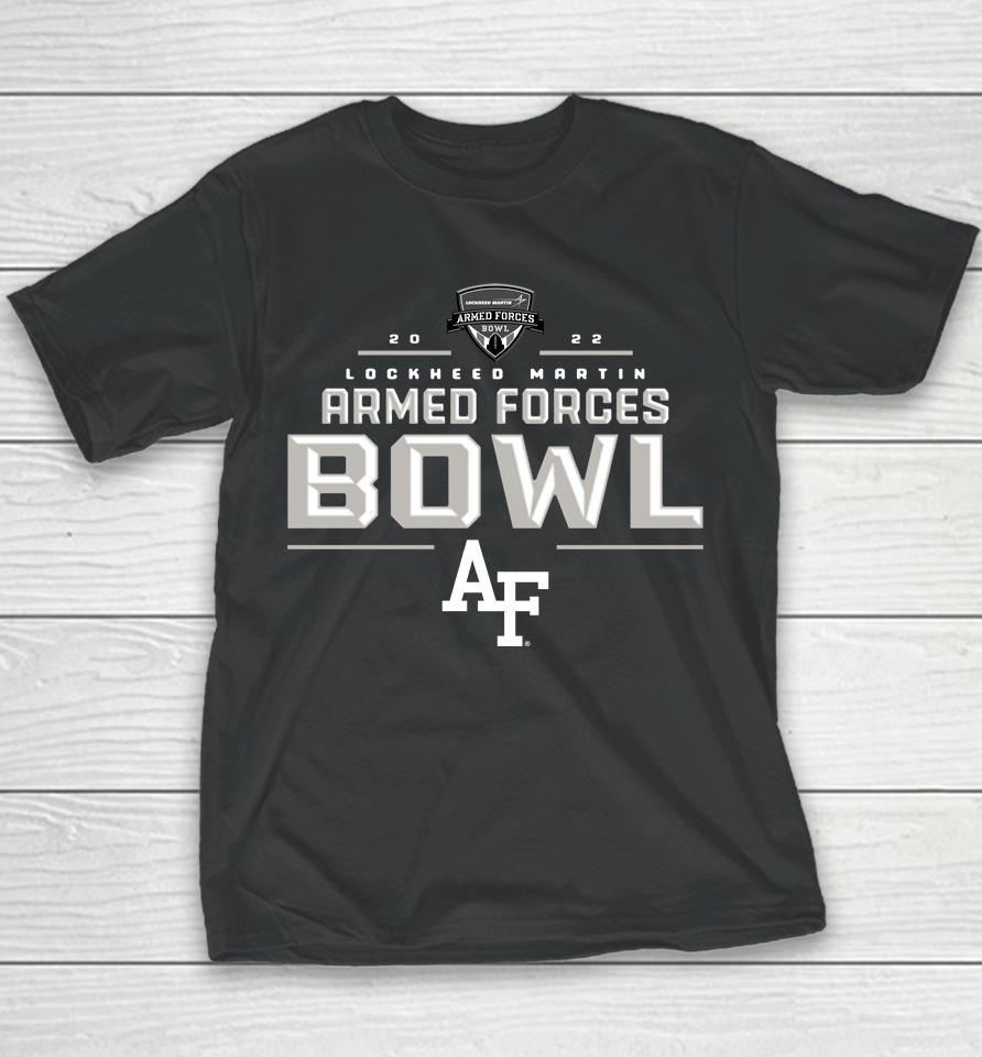 Air Force Falcons Football 2022 Armed Forces Bowl Youth T-Shirt
