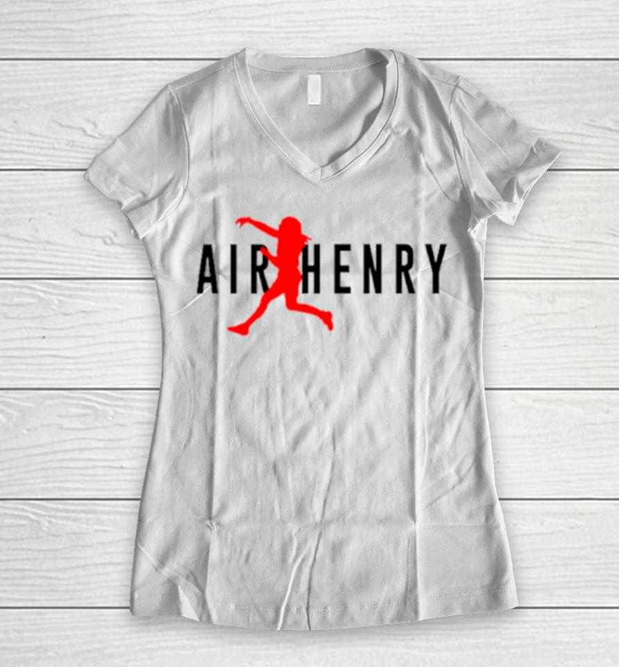 Air Henry Women V-Neck T-Shirt