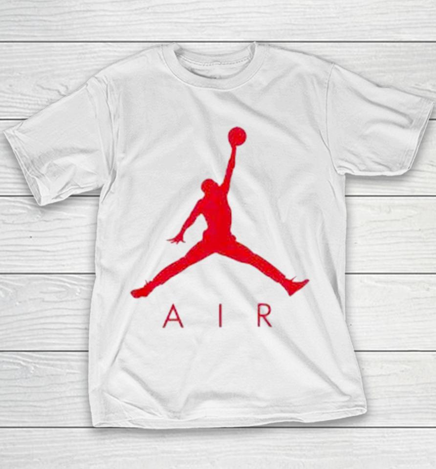 Air Jordan 1 Match Jordan Jumpman Red Logo Youth T-Shirt