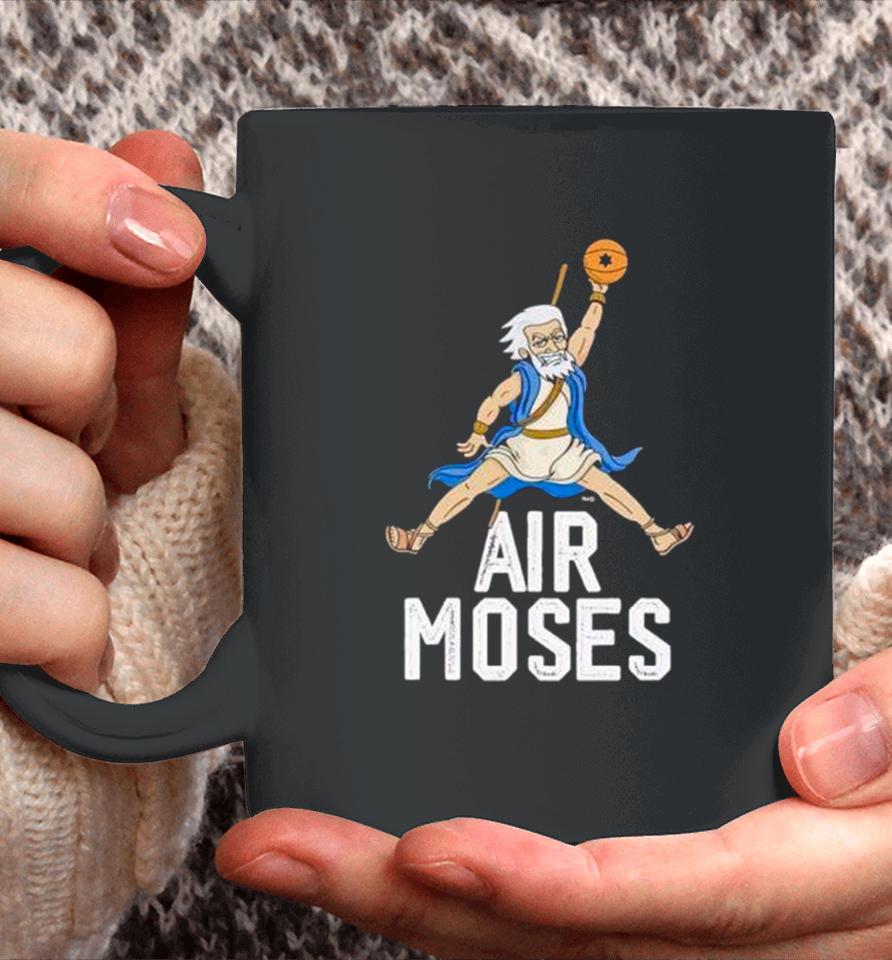 Air Moses Mascot Basketball Coffee Mug