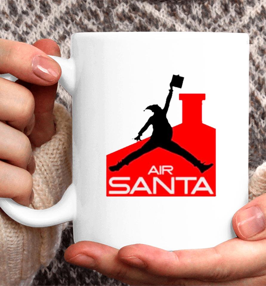 Air Santa Funny Christmas Coffee Mug